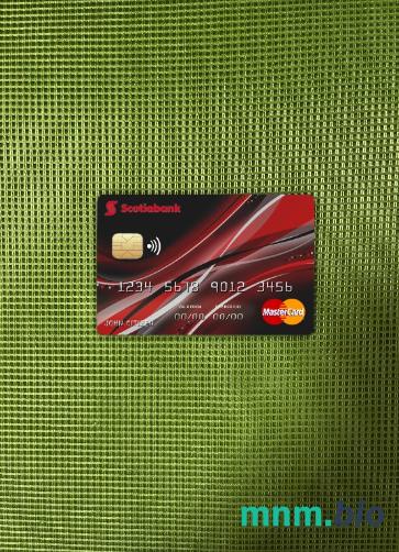 Canada Nova bank wygląd zdjęcia mastercard skan PSD + zdjęcie